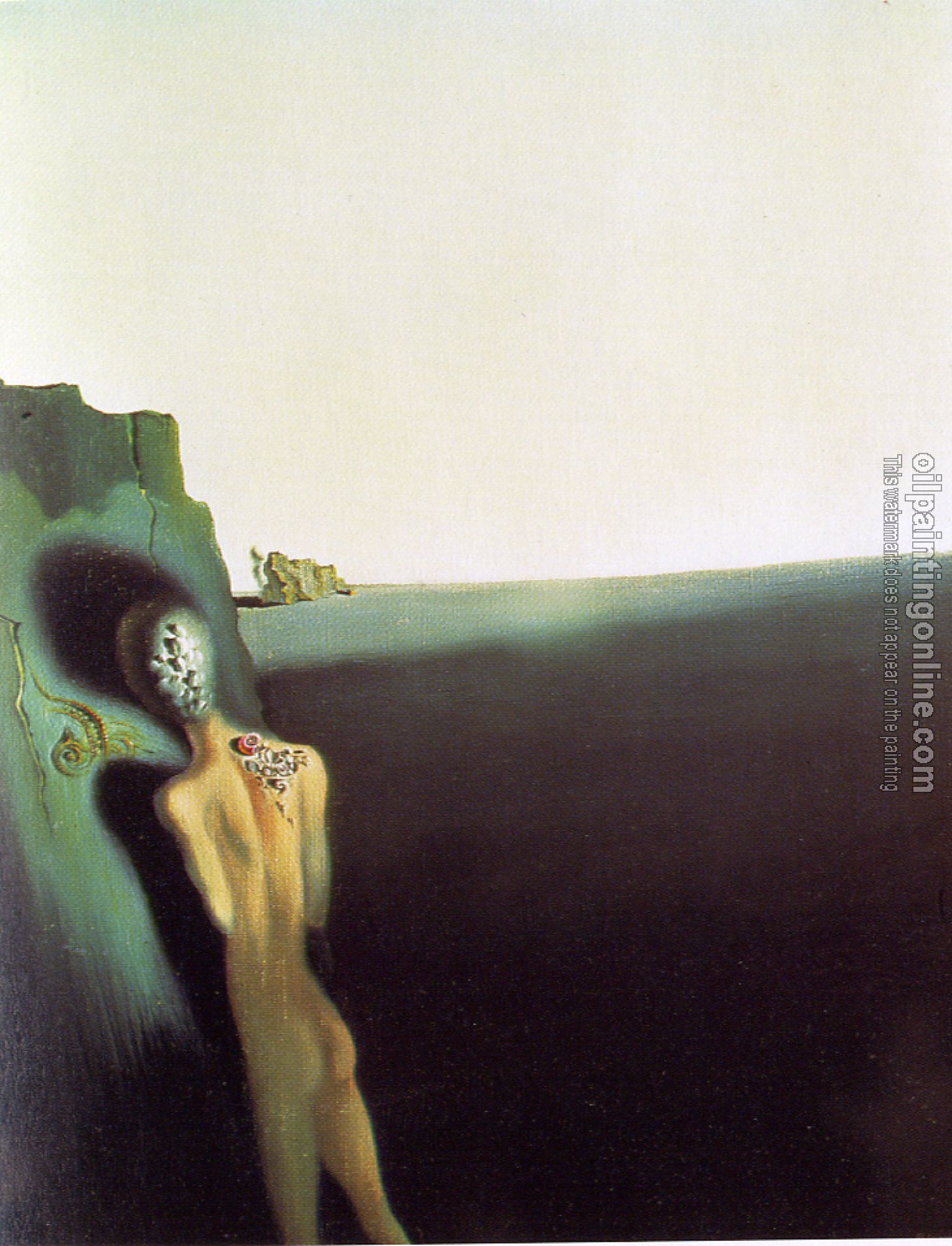 Dali, Salvador - Solitude-Anthropomorphic Echo